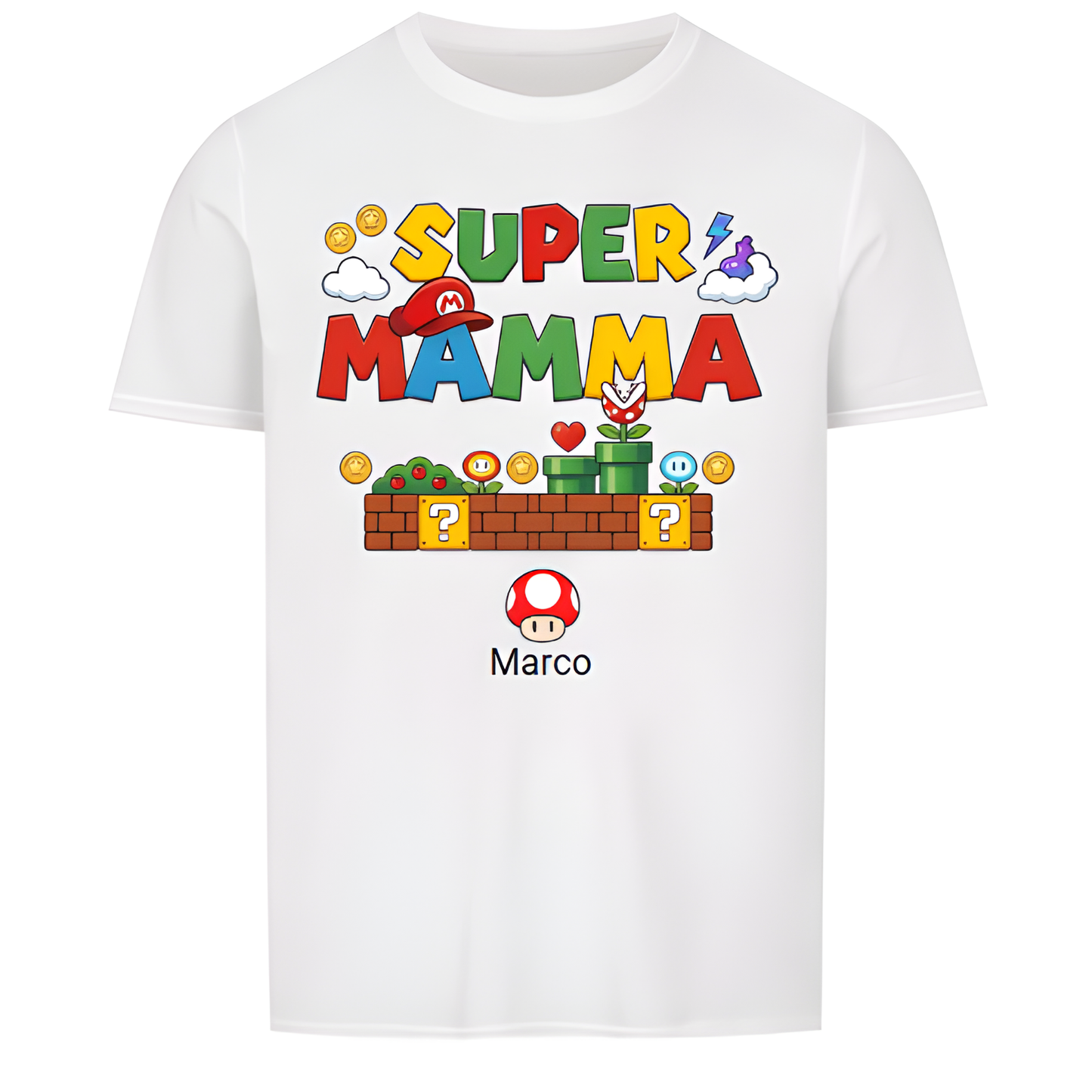 Camiseta Super Mama Personalizable