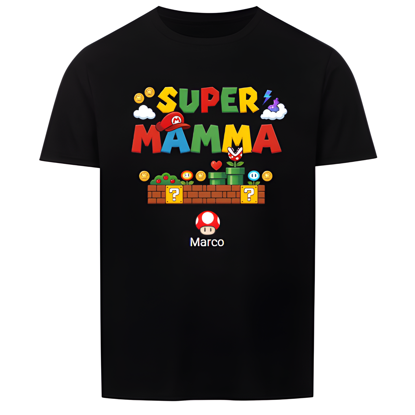 Camiseta Super Mama Personalizable