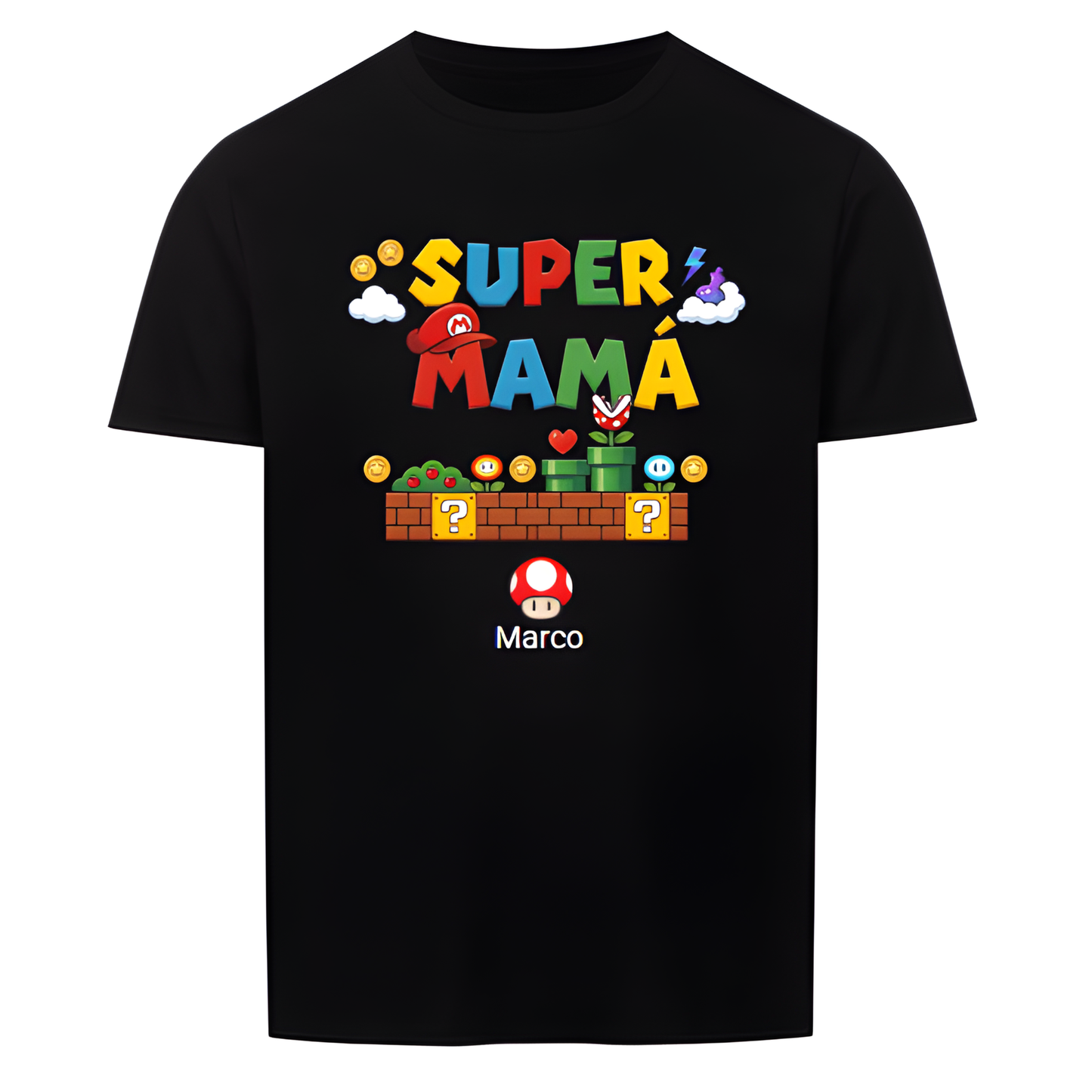 Camiseta Super Mama Personalizable