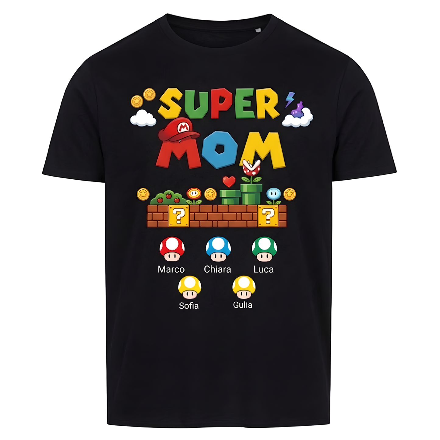 Camiseta Super Mama Personalizable
