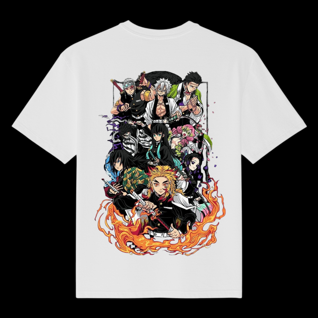 Camiseta Demon Slayer Hashiras