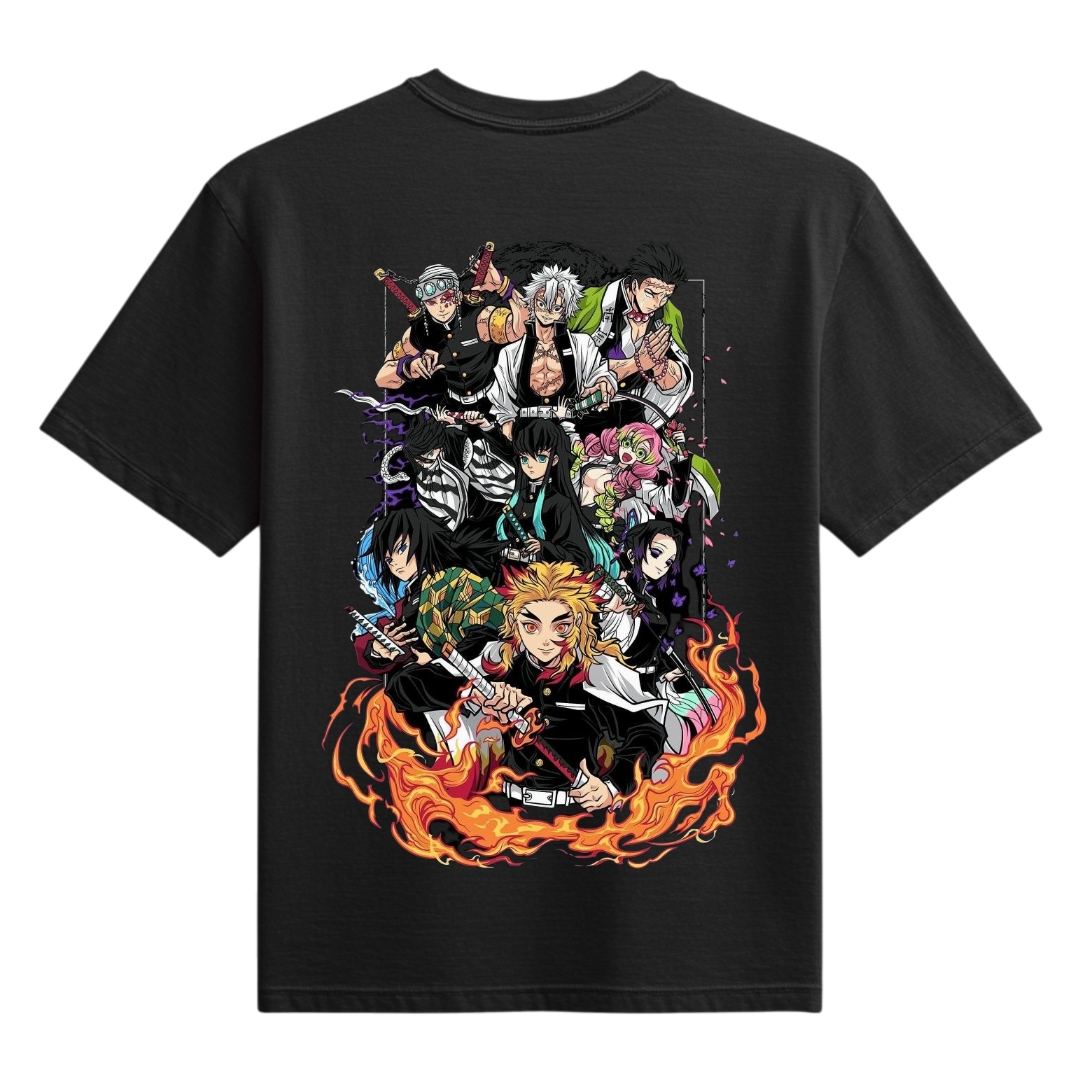 Camiseta Demon Slayer Hashiras